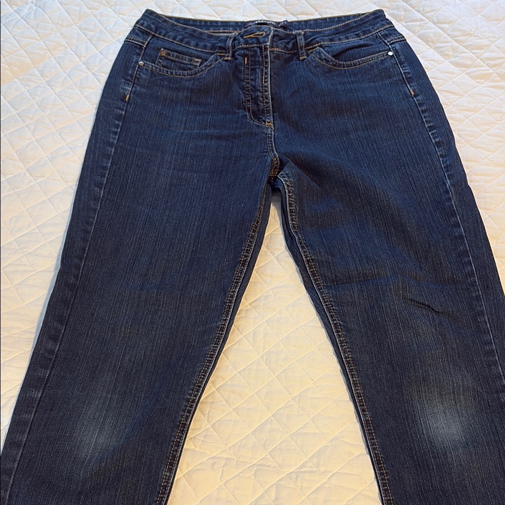 Long Tall Sally Blue Straight Leg Jeans
